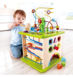 Hape - Country Critters Play Cube