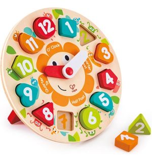 Hape - Chunky Clock Puzzle