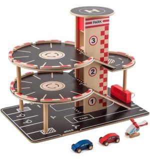 Hape - Park And Go Garage