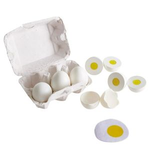 Hape - Egg Carton - White