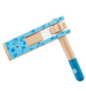 Hape - Cheer Along Noisemakers - Blue