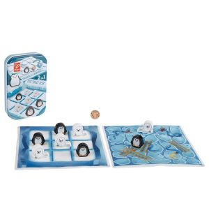 Hape - 2 In 1 Tic Tac Toe And Snakes N Ladders