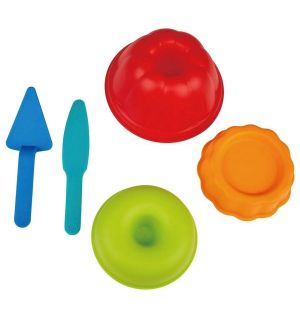 Hape - Bakers Trio Sand And Beach Set - 4pcs