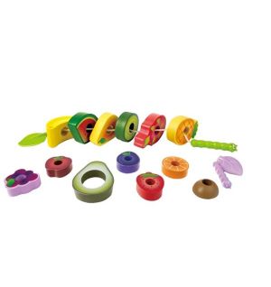 Hape - Caterpillar Fruit Feast Set