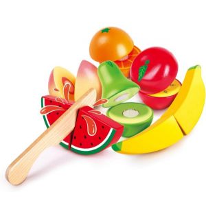 Hape - Farm Shop Fruit Playset