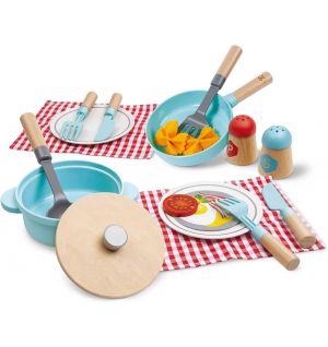 Hape - Little Chef Cooking And Serve Play Set