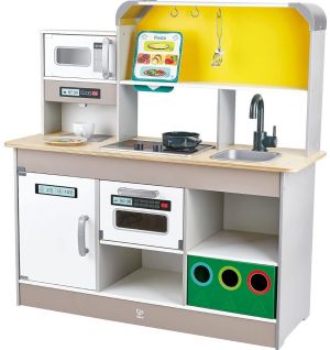 Hape - Deluxe Kitchen Playset With Fan Fryer