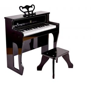 Hape - Dynamic Sound Upright Electric Piano - Black