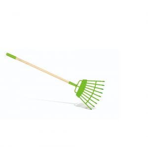 Hape - Lawn Rake - Light Green