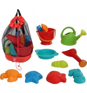 Hape - Beach Sand Essential Pack with Mesh Bag