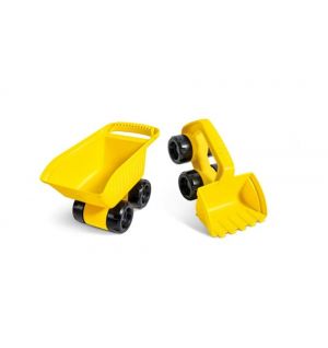 Hape - Monster Movers Duo Digger And Dumper