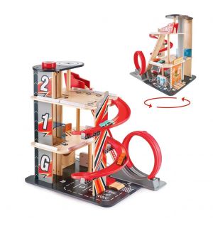 Hape - Gearhead Stunt Garage Kids