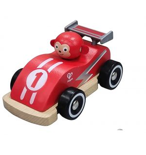Hape - Wild Riders Racing Car - Red