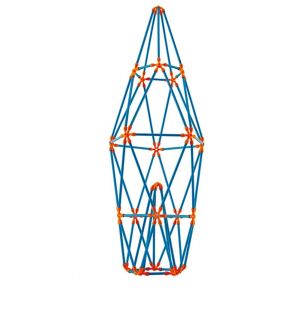 Hape - Multi Tower Bamboo Construction Kit