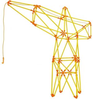 Hape - Truss Crane Bamboo Construction Kit