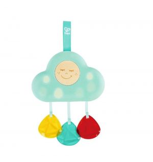 Hape - Musical Cloud Light Baby Crib Mobile Toy