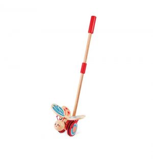 Hape - Butterfly Push And Pull Walking Toy