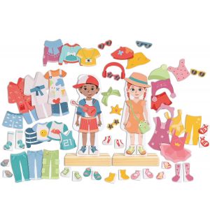 Hape - Dress Up Magnetic Puzzle