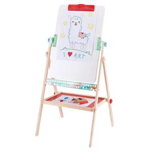Hape - Foldable Double Sided Flip Flat Easel