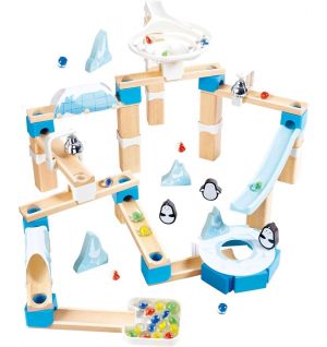 Hape - Penguin Playland Marble Run