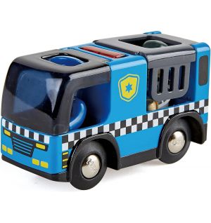 Hape - Police Car With Siren