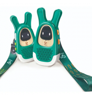 Hape - Nature Fun Walkie-Talkies Set - 2 Pcs - Green