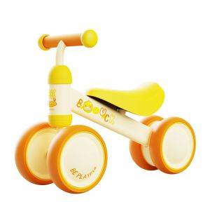 B.Duck - Baby Balance Bike with Anti-slip Handle & Wheels - Yellow