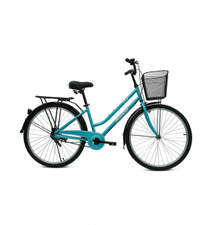 Mogoo Zen 26 Inch City Bike - Light Blue Urban Ride