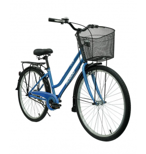 Mogoo - Zen City Bike 26 Inch - Dark Blue