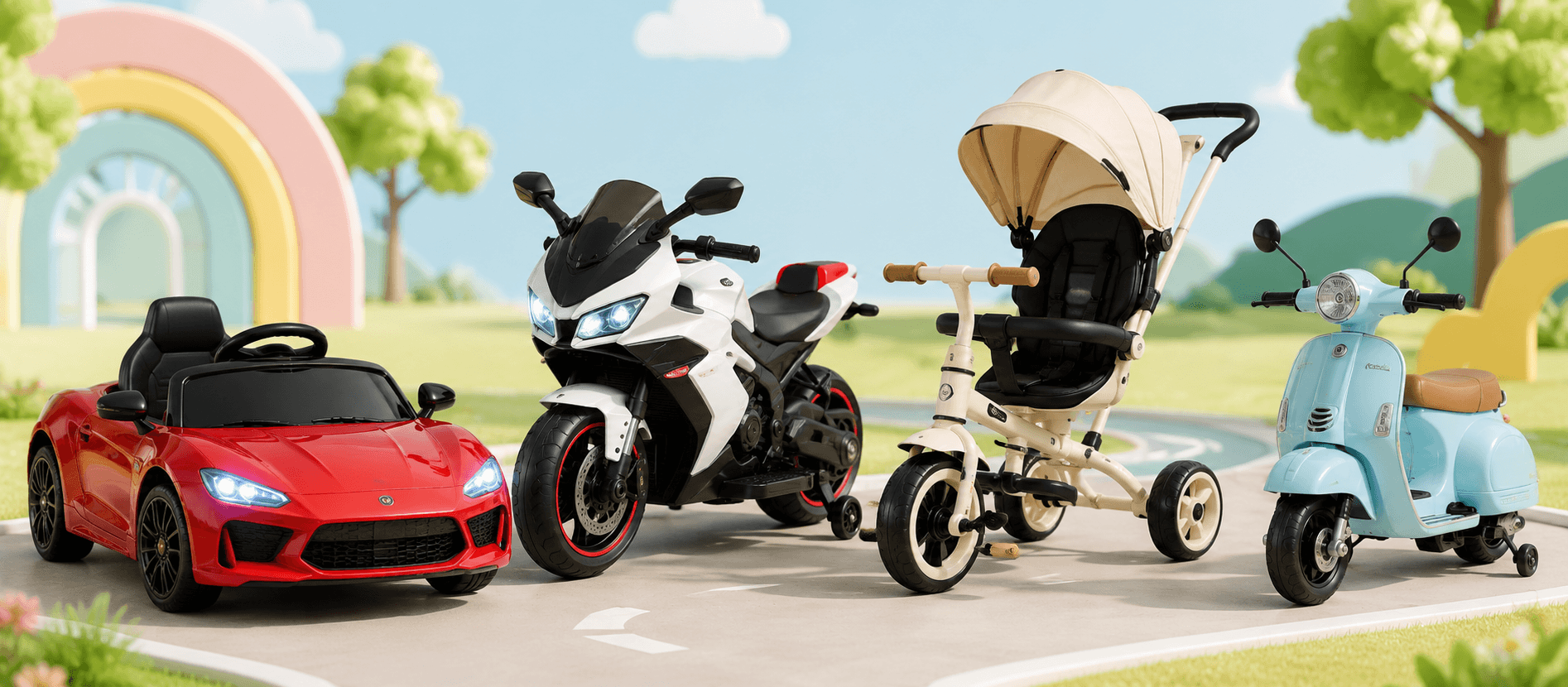 ride-ons by kidshappyland.com