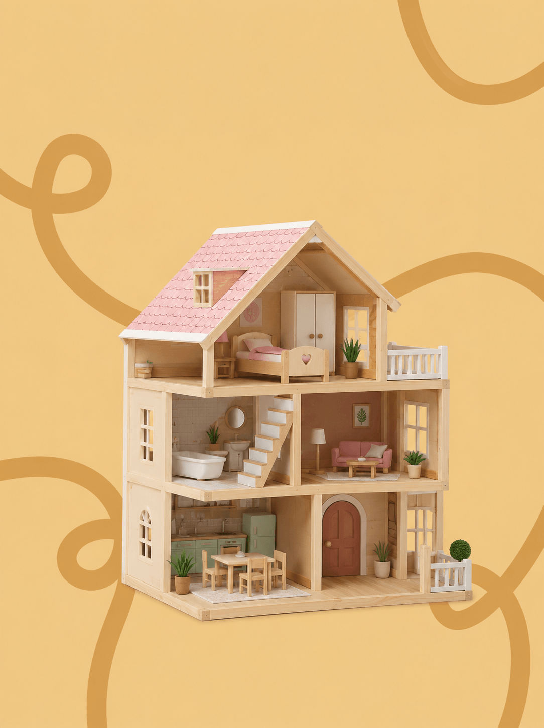 doll houses by kidshappyland.com