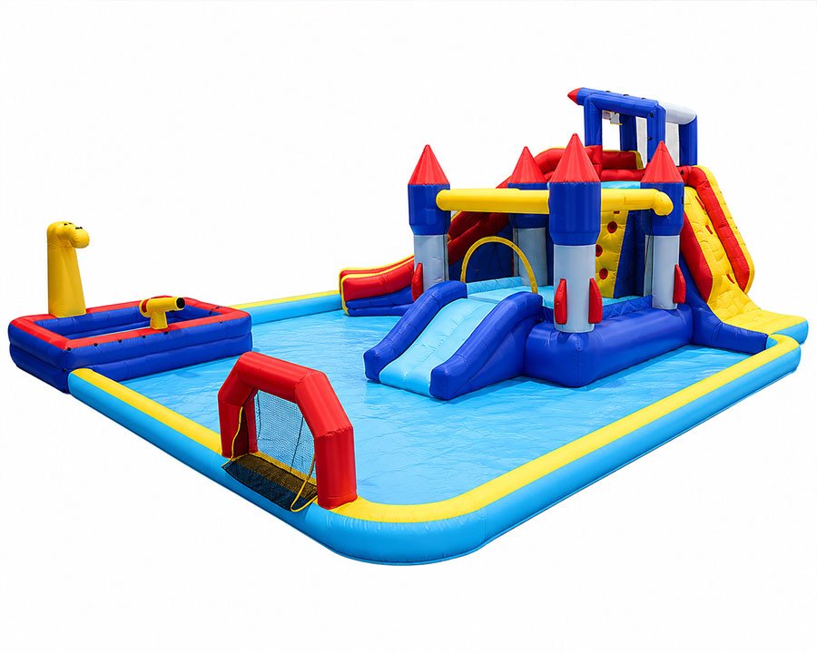 Mega Star 10-in-1_Inflatable_Water_Park at kidshappyland.com